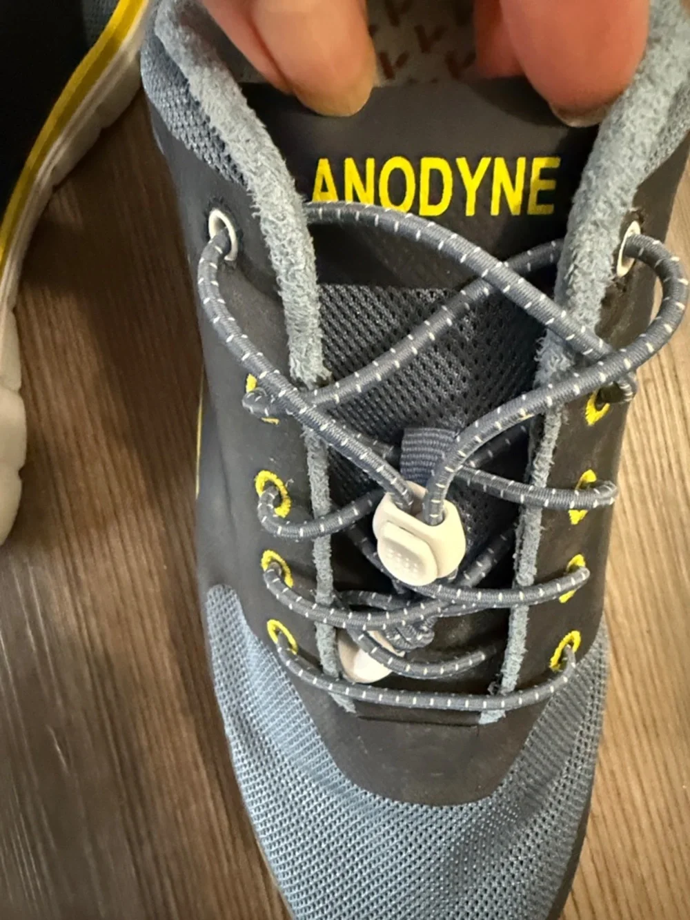 NOBULL Men’s Gray and Yellow Athletic Trainers